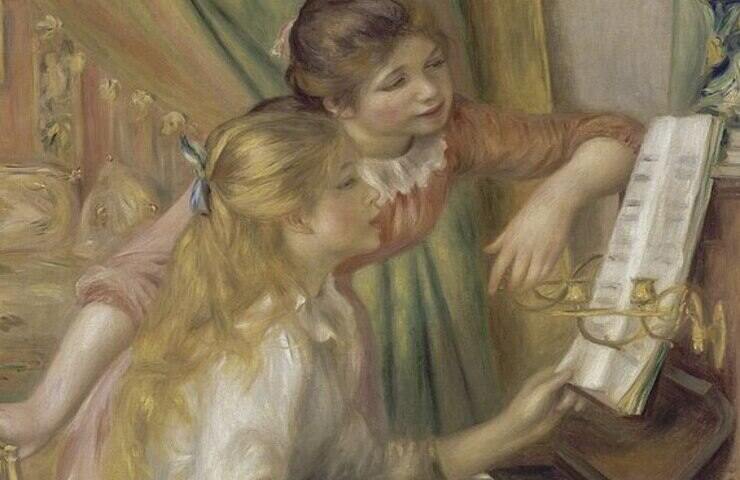 Pierre-Auguste Renoir: Jeunes filles au piano