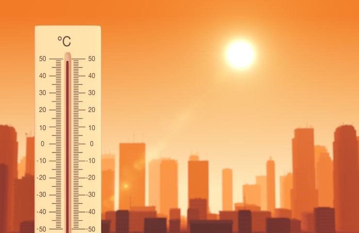 Caldo da record in città