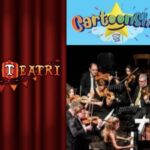 Sipario de Lo Teatri Cartoon Show e orchestra