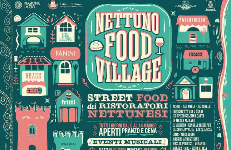 Nettuno Food Village, l'evento