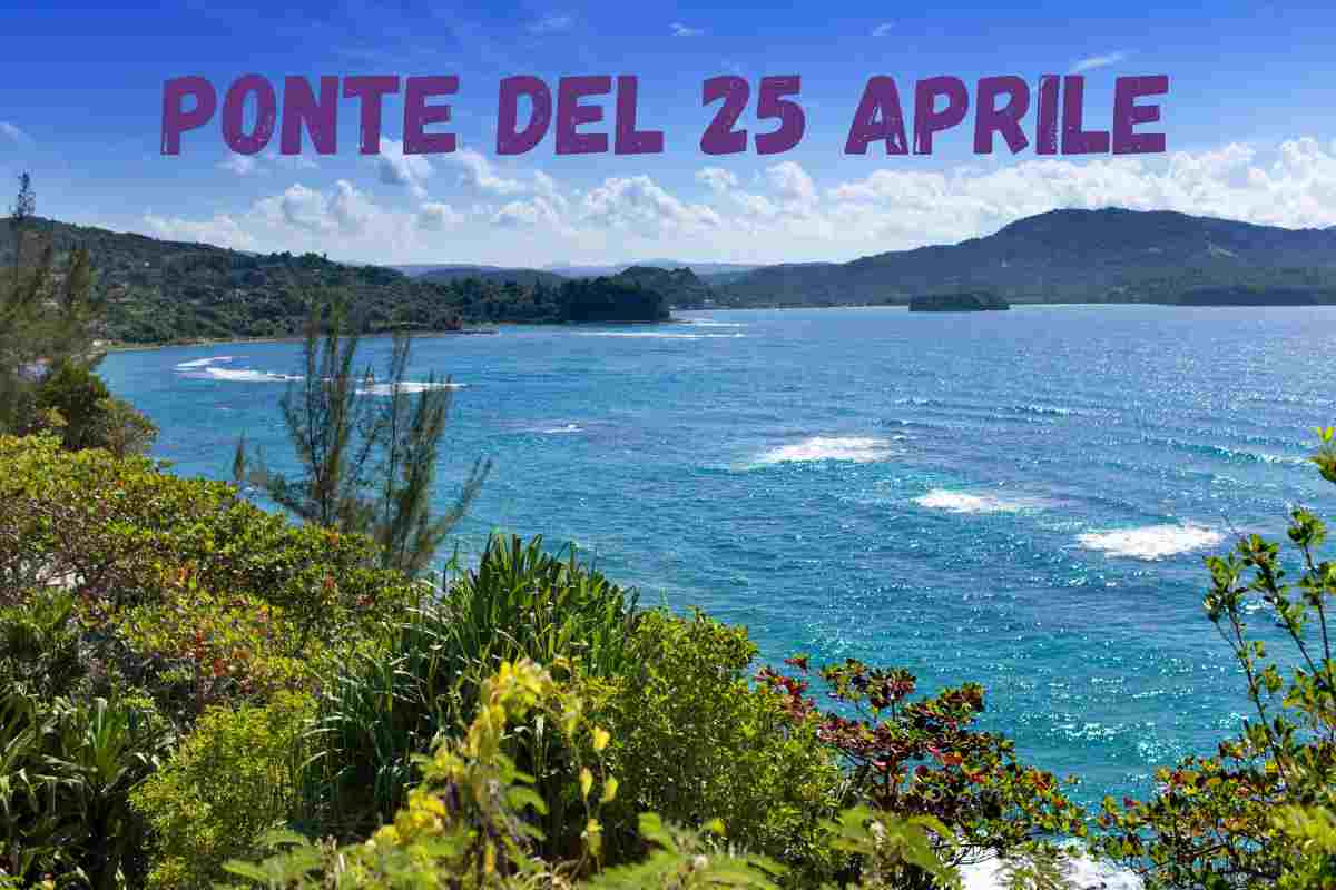 Viaggio al mare per il ponte del 25 aprile