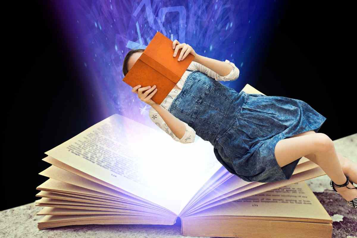 Ragazza immersa nella lettura