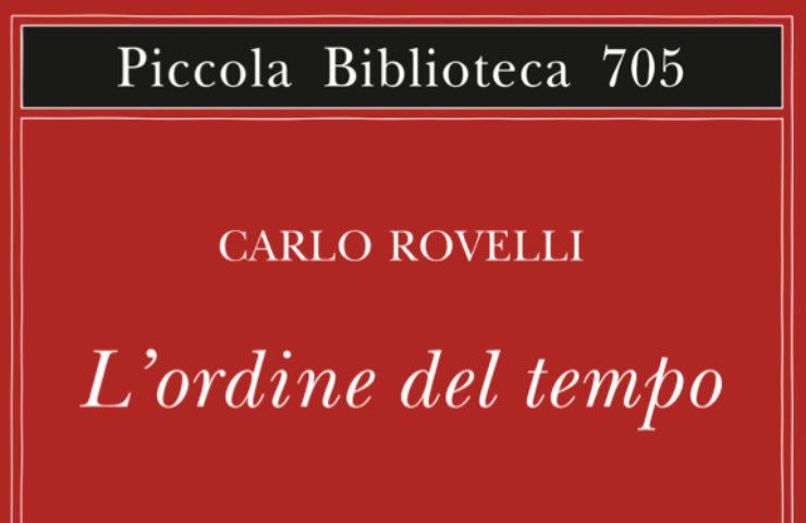 Titolo libro rosso sul tempo di Carlo Rovelli 
