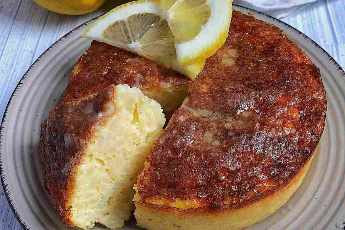 Torta di riso al limone