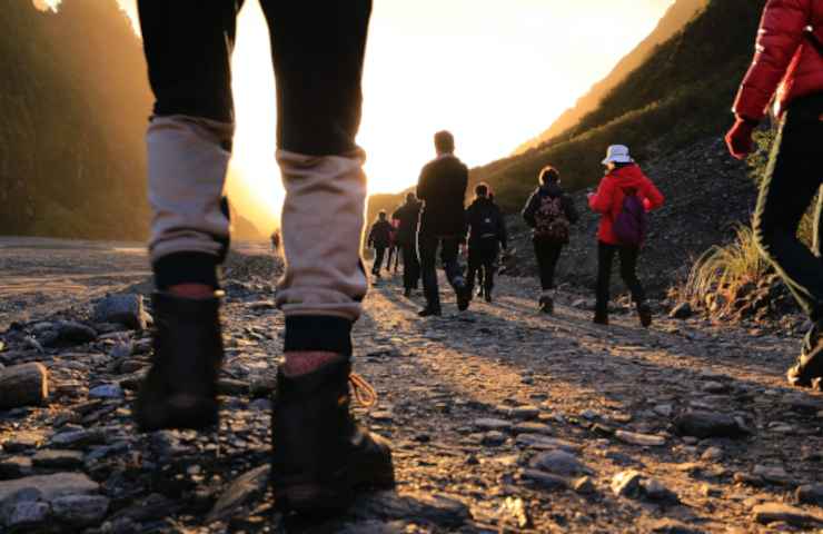 Gruppo di trekking