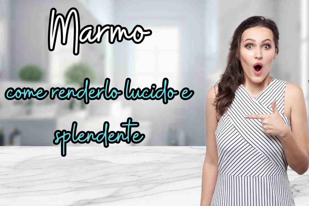 pulizia marmo