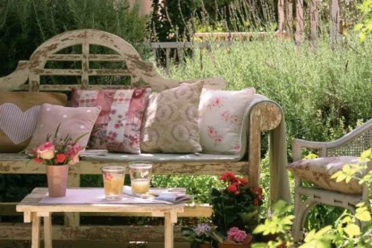 giardino shabby provenzale trucchi e consigli d'arredo