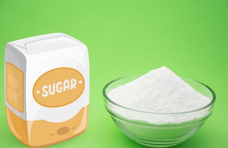 zucchero e bicarbonato 