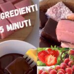 3 ingredienti per realizzare i dolcetti alle fragole