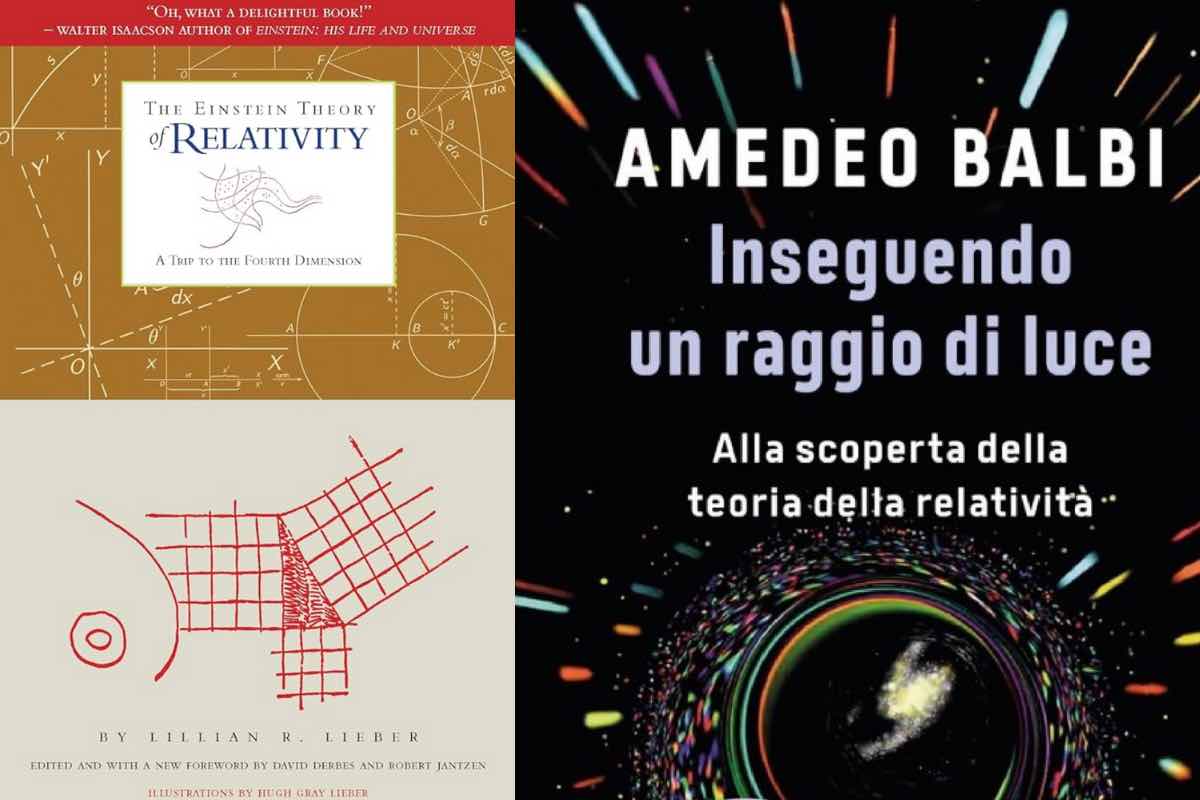 Libri di Amedeo Balbi e Lilian R. sulla teoria della relatività