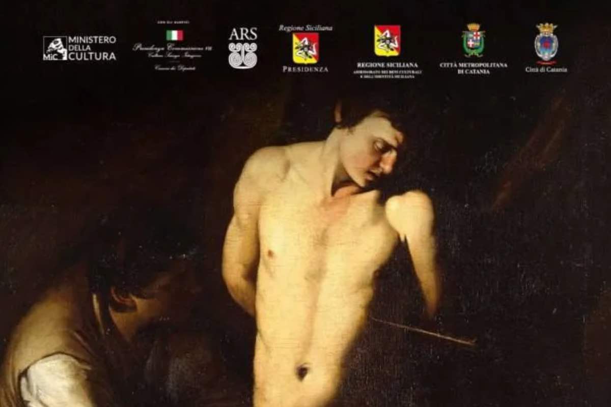 Opera di Caravaggio per la sua mostra a Catania