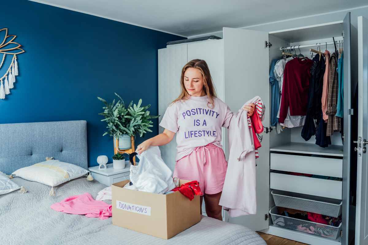 decluttering