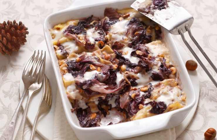 lasagne radicchio noci