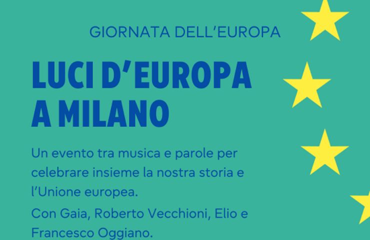 luci d'europa programma evento milano