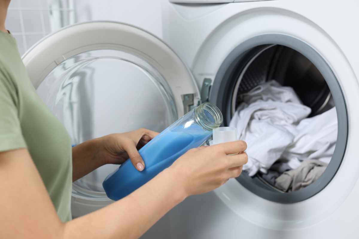 tappo di ammorbidente nel cestello