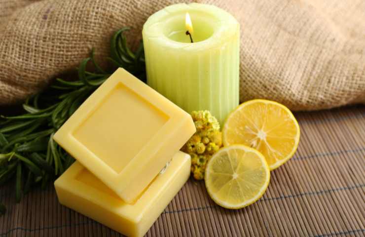 sapone di Marsiglia e limone